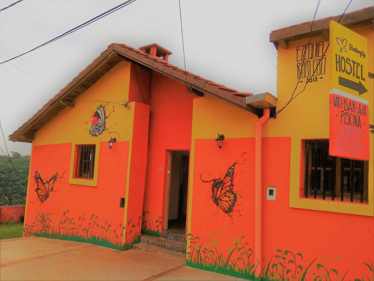 Butterfly Hostel Puerto Iguazú Eksteriør billede